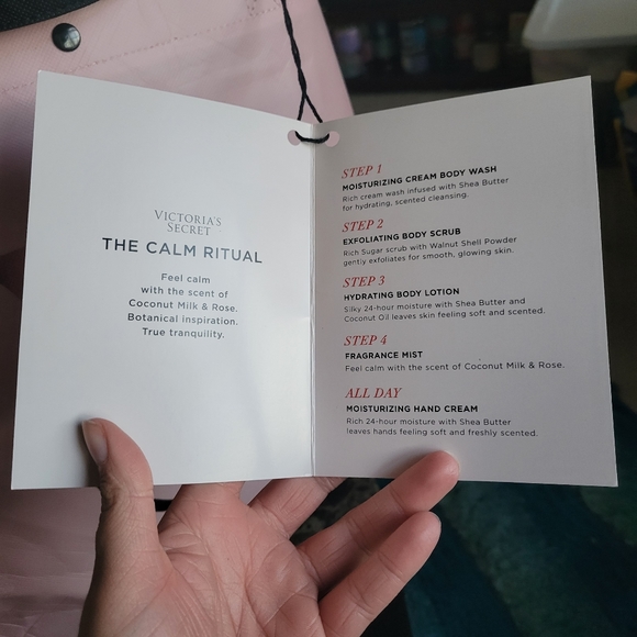 Victorias Secret Coconut Milk & Rose Calm 6-Piece Body Care Set Full Sizes NEW - Picture 7 of 11